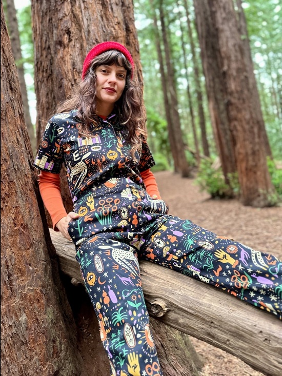 Nooworks Pants - Nooworks: Tarot Garden Twill Coveralls!